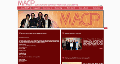 Desktop Screenshot of macp.com.my