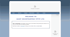 Desktop Screenshot of macp.co.za